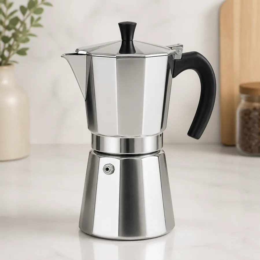 Cafeteira Italiana Inox 6 Xícaras
